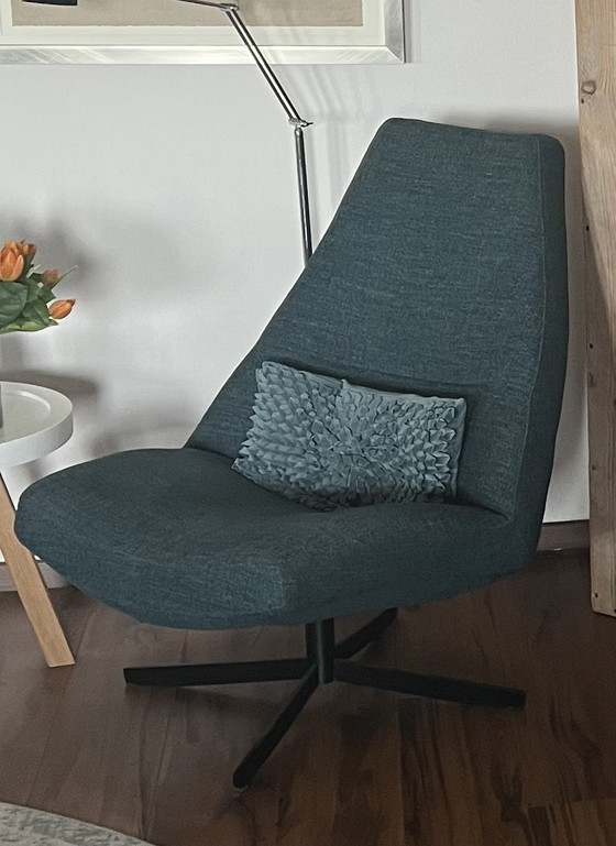 Image 1 of Fauteuil pivotant vert