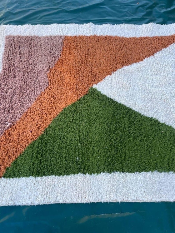 Image 1 of Tapis berbère fait main traditionnelle 150x250 cm