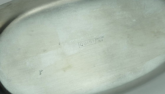 Image 1 of outstanding SET salt and pepper shaker by quist 1960s 70s space age pop art era