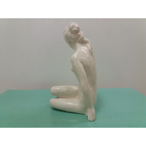 Image 1 of Vintage ceramic sculpture of a nude woman by Bohumil Kokrda, Czechoslovakia 1960