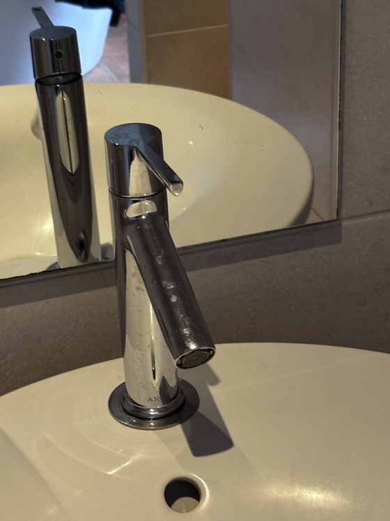 Starck for duravid lavabo con specchio abbinato – Philippe Starck, Credenze, Legno (photo 5 of 9)