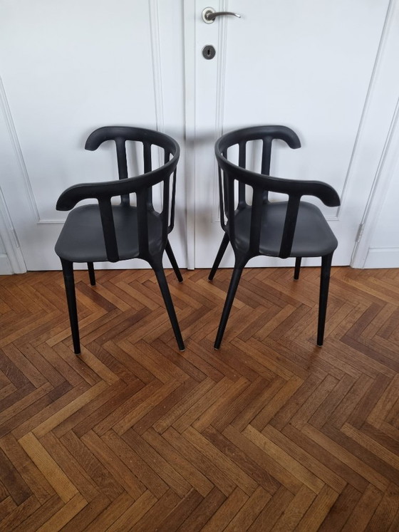 2x IKEA PS 2012 – Fauteuils, Plastic, Wood (photo 3 of 5)