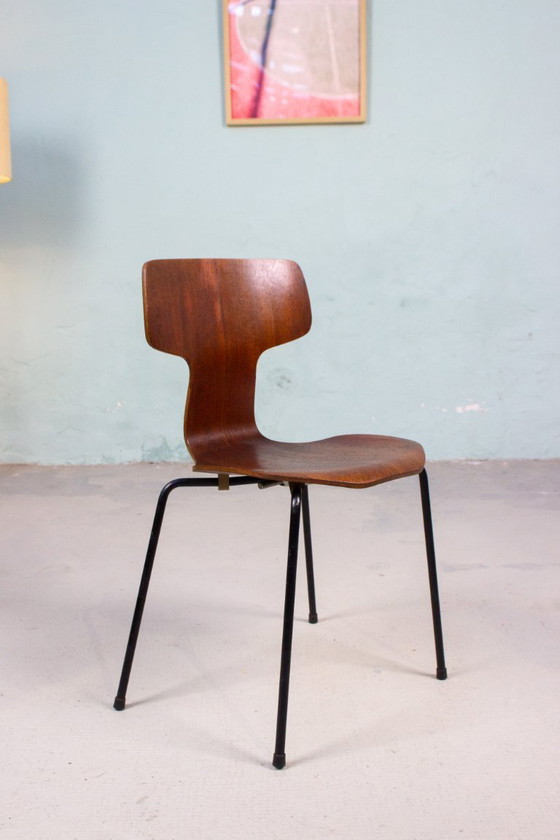 Image 1 of 4 x Arne Jacobsen Fritz Hansen 3103 Hammer Chair, jaren 60 vintage