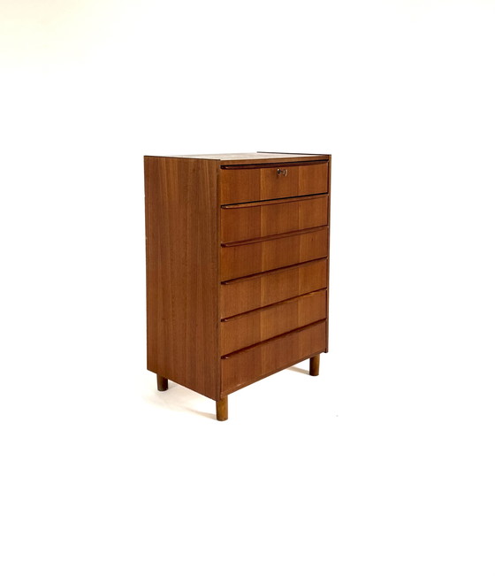 Image 1 of Cassettiera vintage danese in teak anni '60