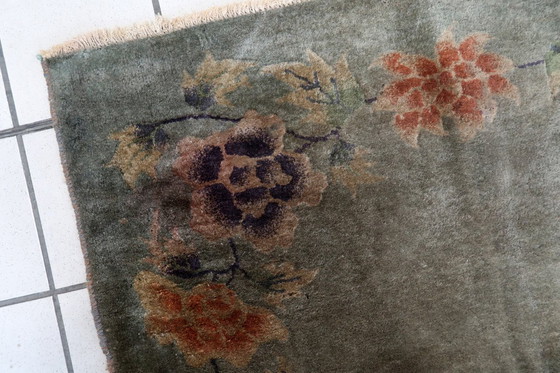 Image 1 of Tappeto cinese antico Art Déco fatto a mano, 90 cm x 145 cm, anni '20 - 1B394