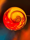 Uniek Murano swirl lamp