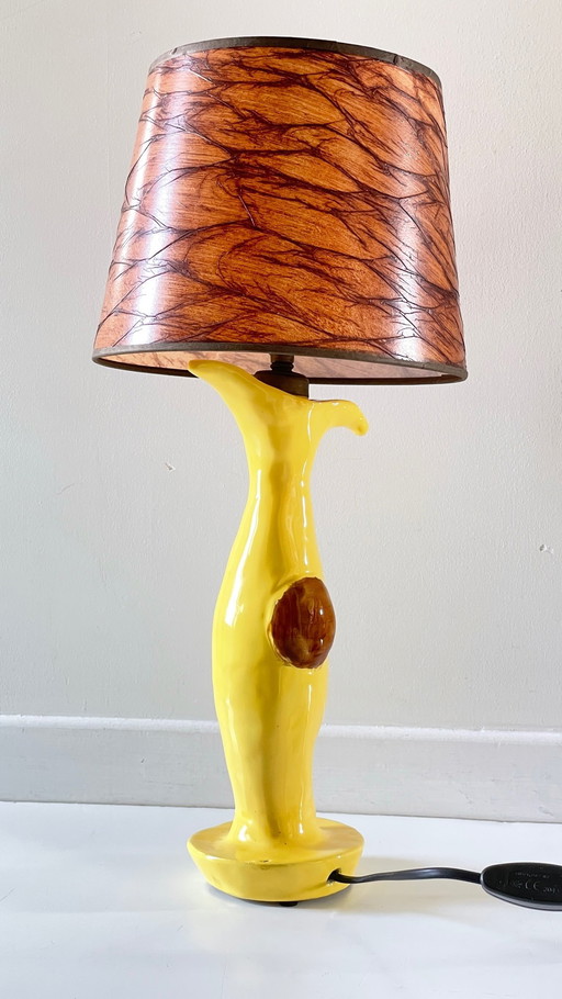 ART CERAMIC LAMP Gesigneerd VINTAGE