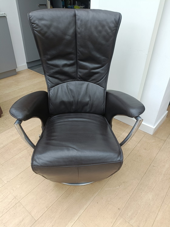 Fauteuil inclinable de premier plan – Prominent, Fauteuils de relaxation, Aluminium, Leather (photo 4 of 16)
