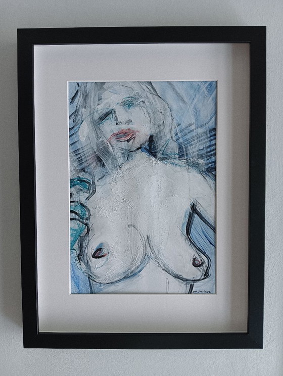 Rob Jacobs - Linda Come Out Of The Luxeflex – Paintings & Drawings, Paper (photo 7 of 8)