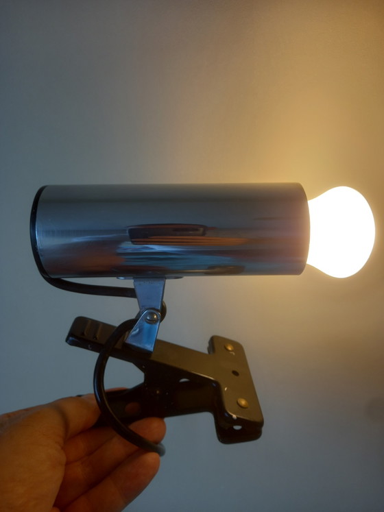 Faretto a morsetto Space Age Targetti Sankey Vintage anni '70 – Faretti, Metal (photo 2 of 11)