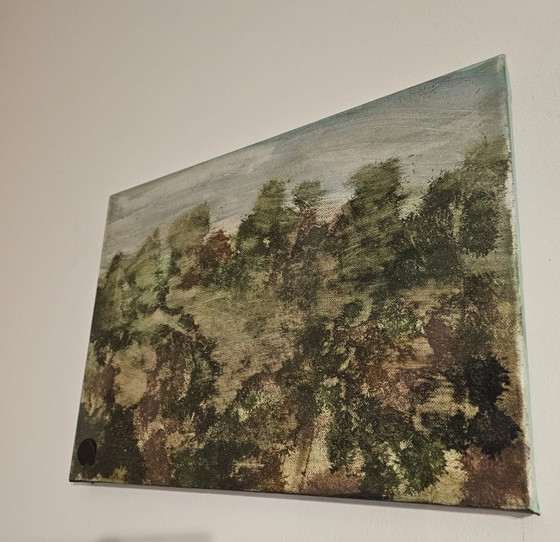 Image 1 of Silent Landscape Artist: T. C. Freiberger Medium: Acrylic on Canvas Movement: Contemporary Abstract Landscape