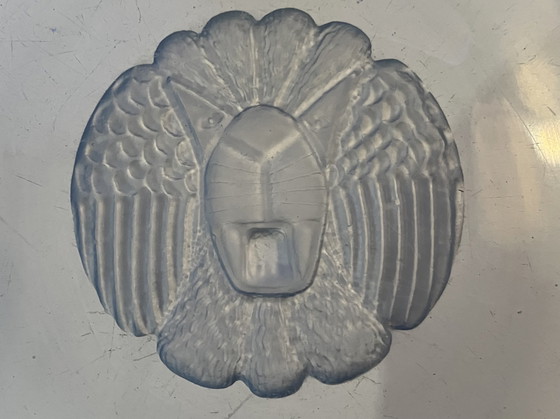 Image 1 of Grote Art Deco schaal van Jules Henri Vernon voor Pukeberg Zweden, rond 1930