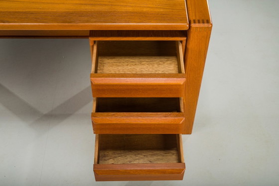 Image 1 of  Freistehender Teakholz-Schreibtisch von Gv Møbler, Mid-Century, 1960er Jahre