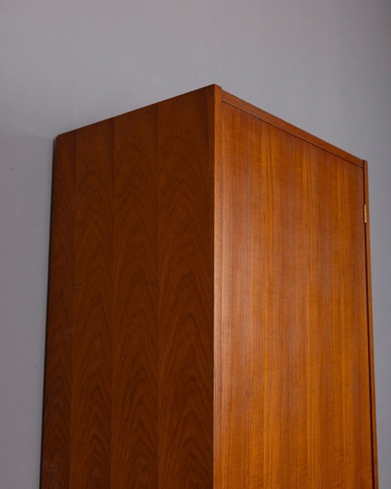 Image 1 of Armoire en bois vintage des années 1960, conçue par ZAM Milano, Italie.