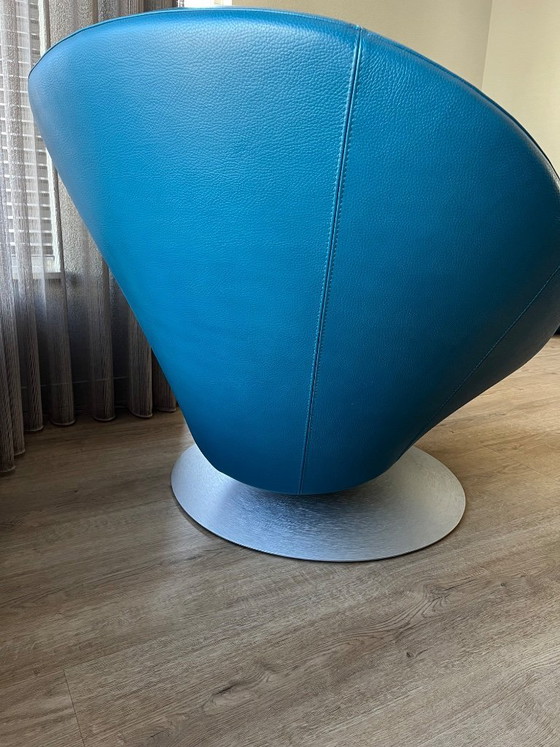 Image 1 of Leolux Parabolica ar senso Teal