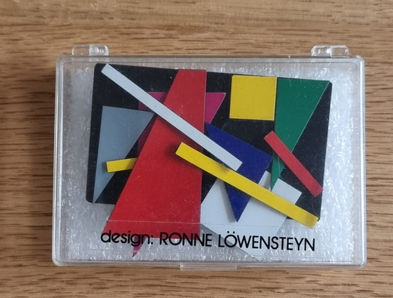 Design Broche Ronne Löwensteyn – Decoratieve objecten, Metal, Plastic (photo 7 of 7)