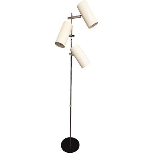 Vintage vloerlamp met 3 verstelbare lichtarmen, 1970