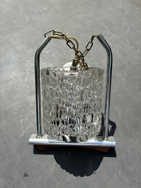 Image 1 of Vintage Brutalist pendant lamp
