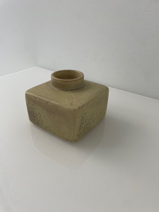 Image 1 of Urban Nature Culture Amsterdam design candlestick – taupe/sand