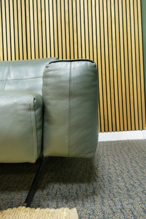 Image 1 of Rolf Benz 50 3-seater Green Leather