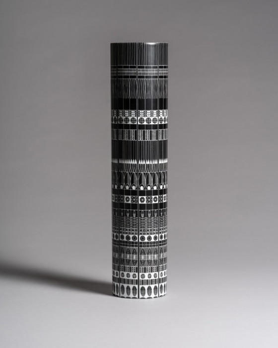 Image 1 of Rare Porcelain XL Vase Duo Hans Theo Baumann Rosenthal Germany 1963 H40cm MCM