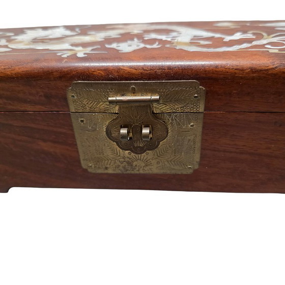 Image 1 of Portagioie cinese in legno vintage, anni '70/'80