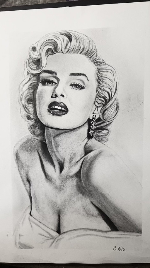 Disegno di Marilyn Monroe
