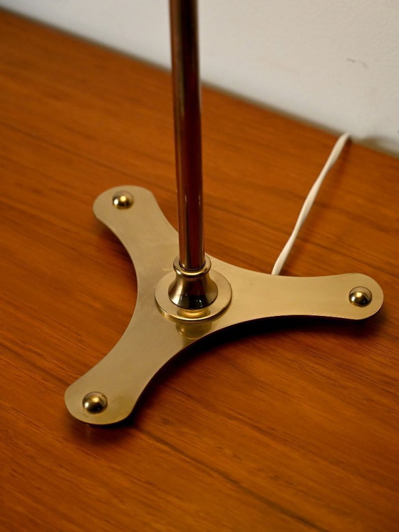 Image 1 of Brass table lamp by Josef Frank, original shade