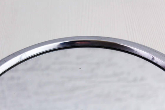 Image 1 of Vassoio a specchio in metallo in stile anni '50