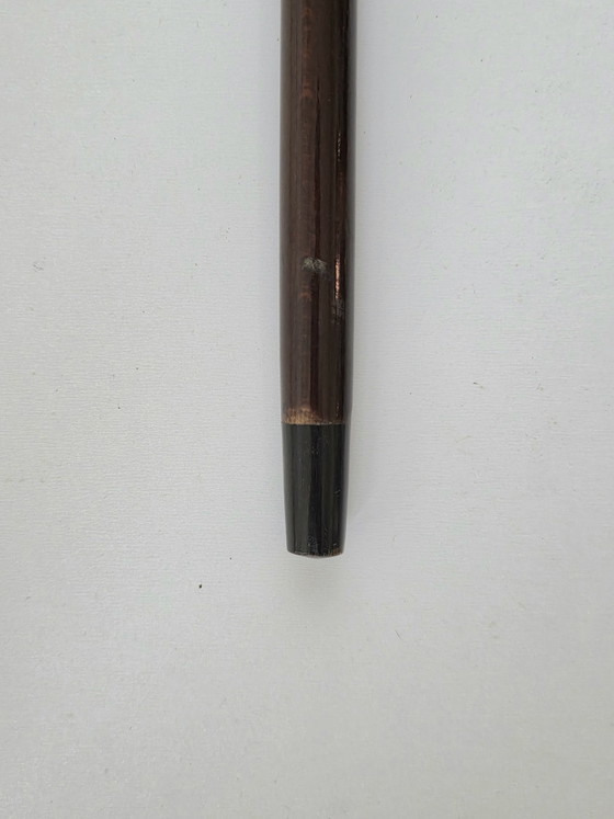 Canne de marche vintage en forme de tête de canard - Résine ambrée et bois dur – Cadeaux, Wood (photo 5 of 6)
