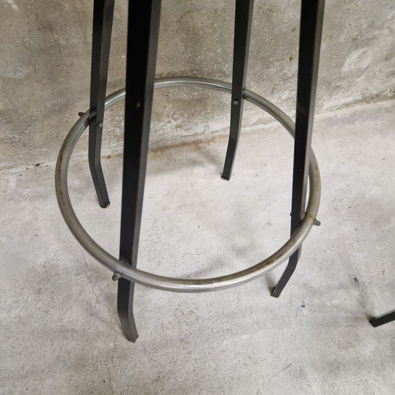 Image 1 of Set of 3 vintage bar stools bar stool
