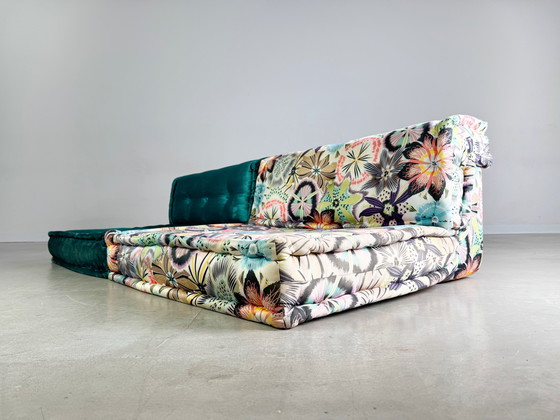 Image 1 of Moderne Roche Bobois Sofa Mah Jong Couch Hans Hopfer Kleurrijk