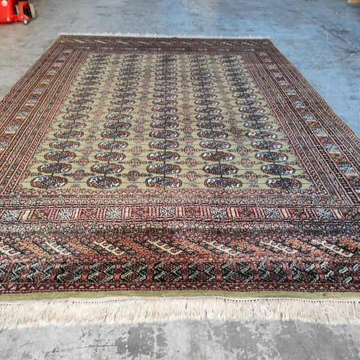 Grande tappeto orientale vintage, tappeto, tappeto 204