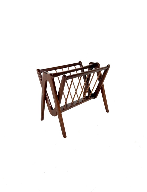 Portariviste vintage danese in teak degli anni '60 – Wood (photo 7 of 8)