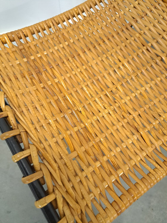 Image 1 of DDR Rattan Stool With Steel