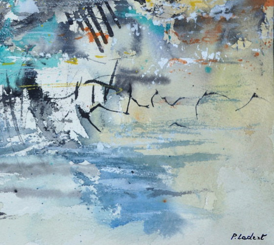 Image 1 of Icy thoughts watercolor