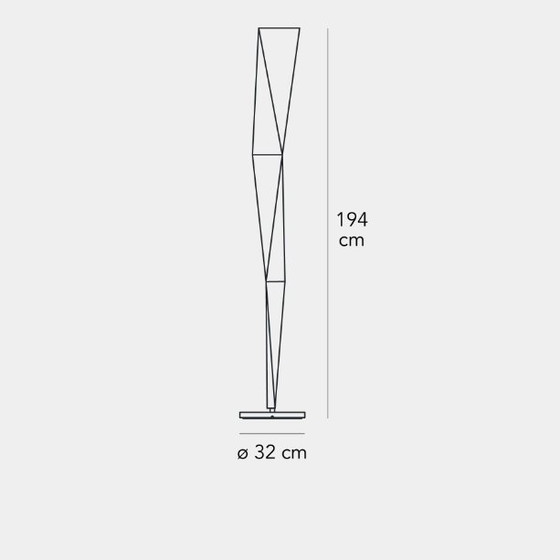 Image 1 of Fontana Arte Vertigo standing lamp