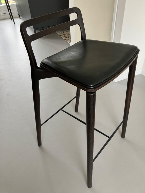 Image 1 of Set di 3 sgabelli da bar Vipp 484 Cabin