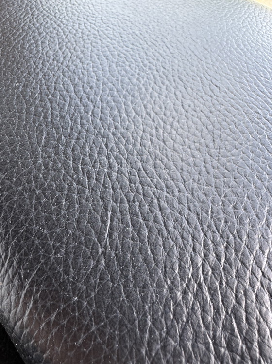Image 1 of Schwarzes Ledersofa