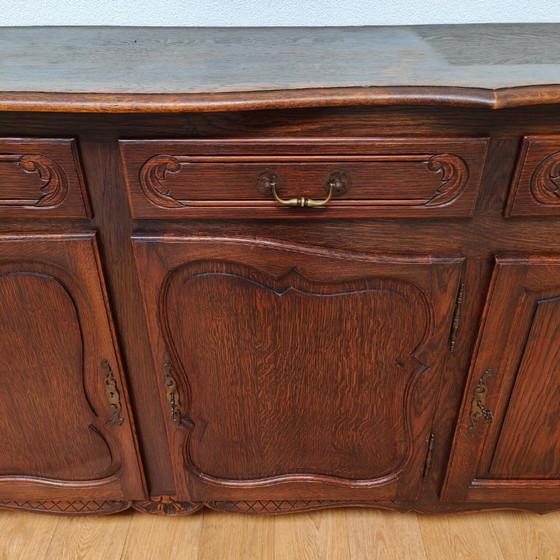 Image 1 of Vintage Louis XV wandkast buffetkast dressoir ladekast