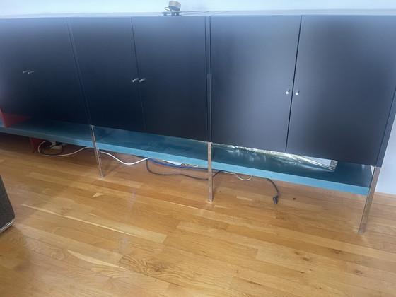Mobile a parete angolare di design lungo stile Castelijn – Armadi a muro, Metal, Wood (photo 8 of 11)