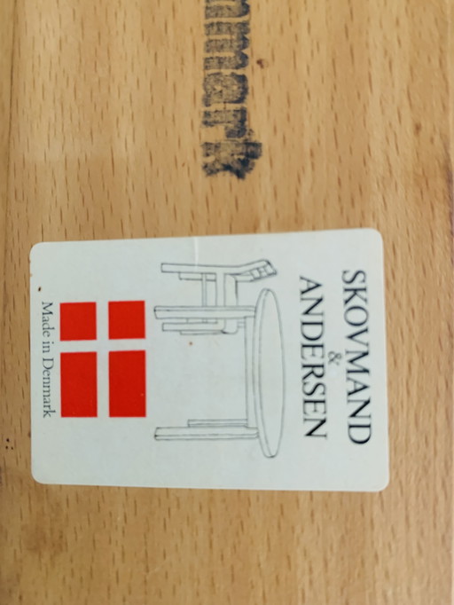 Danish design dining table Skovmand & Andersen