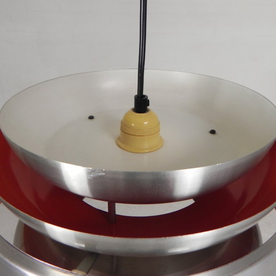 Vintage aluminum Pendant lamp Lakro Amstelveen, 1960s – Aluminium (photo 6 of 15)