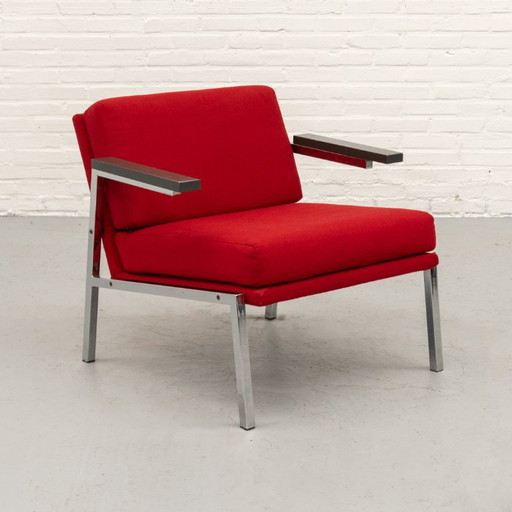 Martin Visser Armchair 60s – fauteuils, Chrome