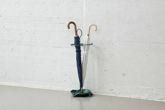 Image 1 of Slim cast iron umbrella stand, 1950s