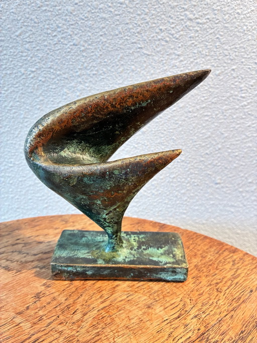 Scultura in bronzo attribuita a Ruurd Hallema