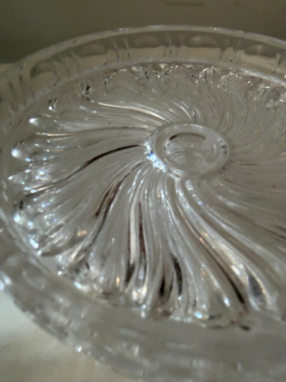 Set di 4 sottobicchieri in cristallo – Accessori da tavola, Crystal, Vintage (photo 3 of 3)