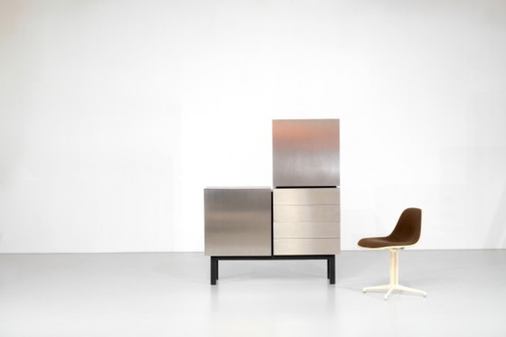 Image 1 of Das Sideboard „Parioli System“ wurde 1971 von Lodovico Acerbis für Parioli in Italien entworfen.