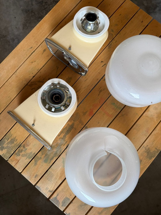 Vintage Badkamerset – Spiegels, Plastic, Glass (photo 4 of 15)