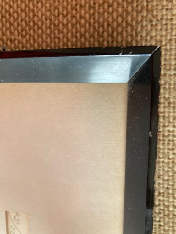 Image 1 of Grabado en madera de Ichiro Fukushima: Cuando sopla el viento del noroeste.